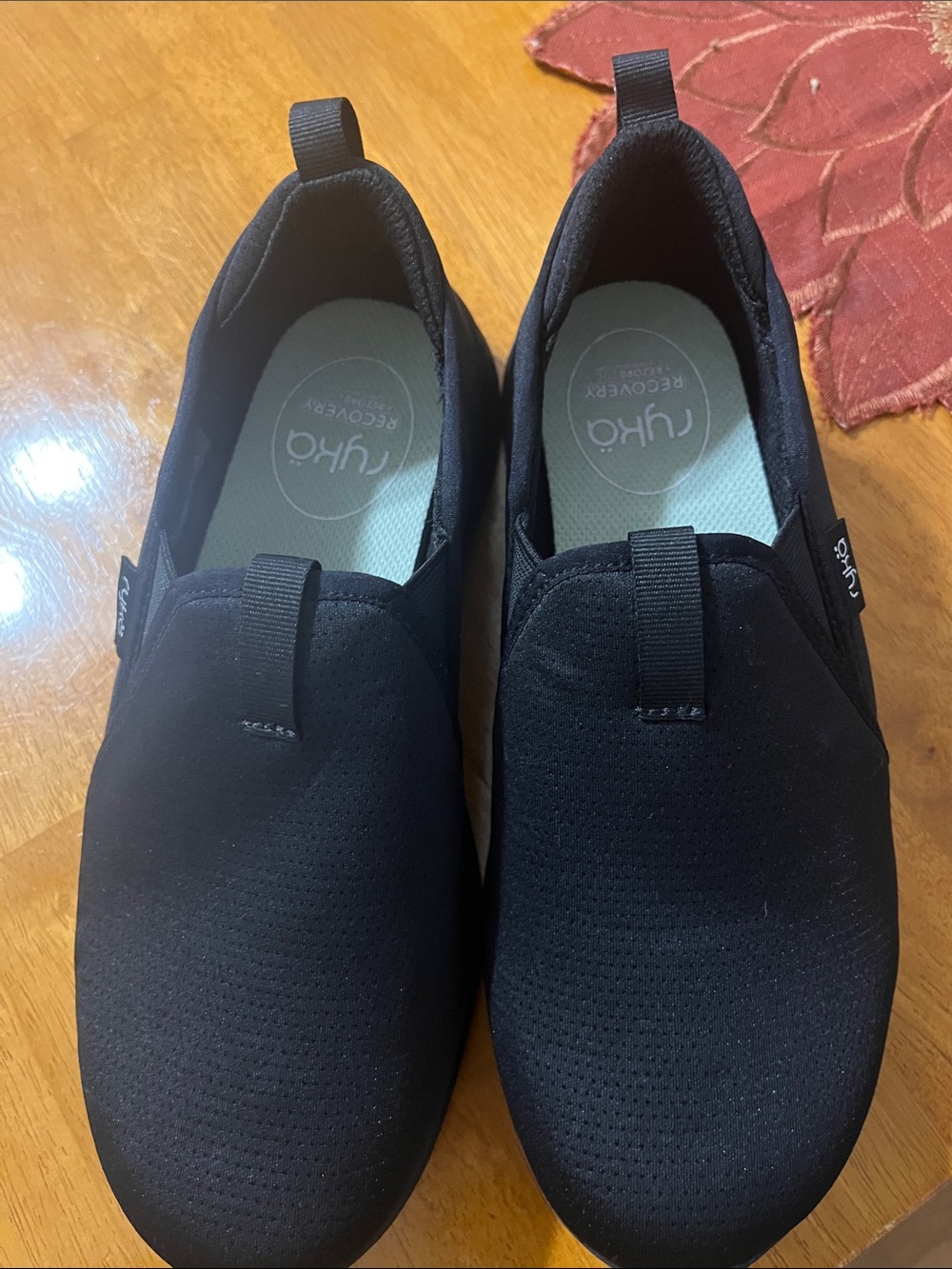 Ryka Black Men's Slip-On Comfort Loafers